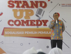 Edukasi Politik, KPU Banten Gelar Stand Up Comedy