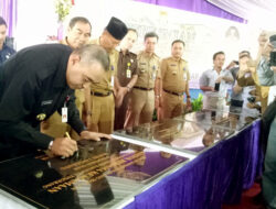 Sebelum Cuti, Zaki Resmikan 12 Gedung dan Infrastruktur Secara Bersamaan