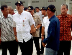 Bupati Tangerang Pantau Pembangunan Pasar di Sindang Jaya