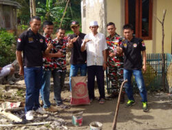 Laskar Merah Putih Indonesia Marcab Lebak Bantu Pondok Pesantren