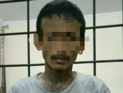 Sedang Transaksi Narkoba di Kolong Jembatan, Pria Bertato ini Dibekuk Polisi
