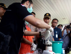 Di Tangerang, Polisi Musnahkan 3 Ribu Gram Sabu