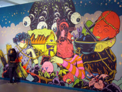 Seniman Disabilitas Pamerkan Mural di Galnas