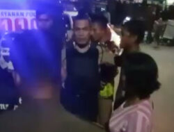 Pedagang Mainan Terlibat Baku Hantam di Alun-alun Pemkot Tangerang