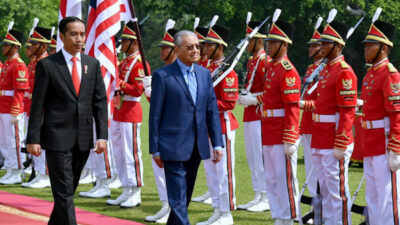 Jokowi Ajak PM Mahathir Mohamad Shalat Jumat Usai Kunjungan di Bogor