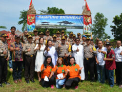 Kapolresta Tangerang Meresmikan Kampung Bhineka di Tigaraksa