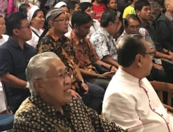Ananta Hadiri Syukuran HUT Gereja Santo Barnabas Pamulang