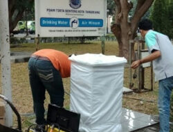 PDAM TB Pasang Dua Titik Air Siap Minum di Festival Al-Azhom