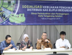 Benyamin Sosialisasikan Distribusi Gas 3kg