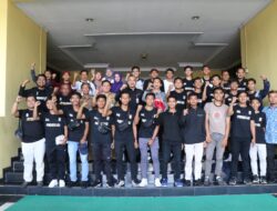 Zaki Lepas Tim Desa Kadu diajang Pordes Tingkat Nasional