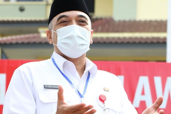 KAI dan Pemkab Tangerang Bangun Palang Perlintasan Desa Daru