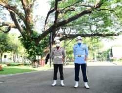 Susunan Petugas Upacara Penurunan Bendera Negara Sang Merah Putih di Istana Merdeka