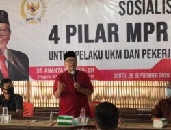Ananta Wahana Berharap Sosialisasi 4 Pilar MPR RI Jadi Wadah Tingkatkan Persatuan
