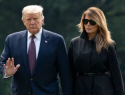 Positif Covid-19, Presiden Trump dan Ibu Negara Melania Lakukan Isolasi