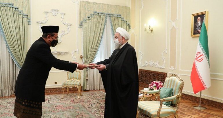 Dubes RI Serahkan “letter of credentials” kepada Presiden Iran