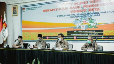 Hasil Pilkada Kota Surabaya Menunggu Keputusan MK