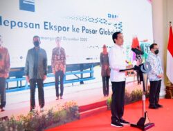 Presiden Joko Widodo Lepas Ekspor Senilai Rp23,75 Triliun