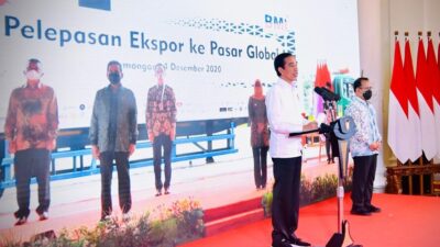 Presiden Joko Widodo Lepas Ekspor Senilai Rp23,75 Triliun