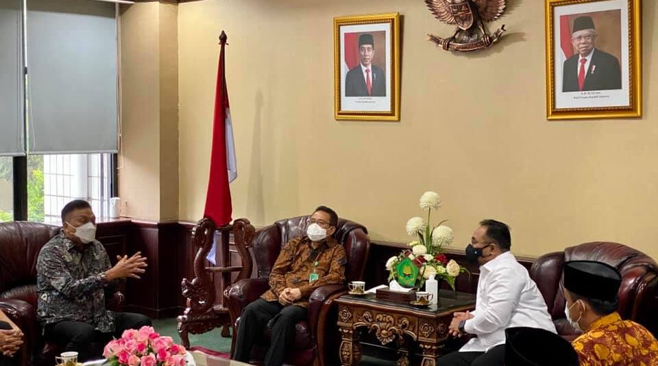 Bahas Toleransi dan Harmonisasi Agama, Gubernur Sulut Temui Menag