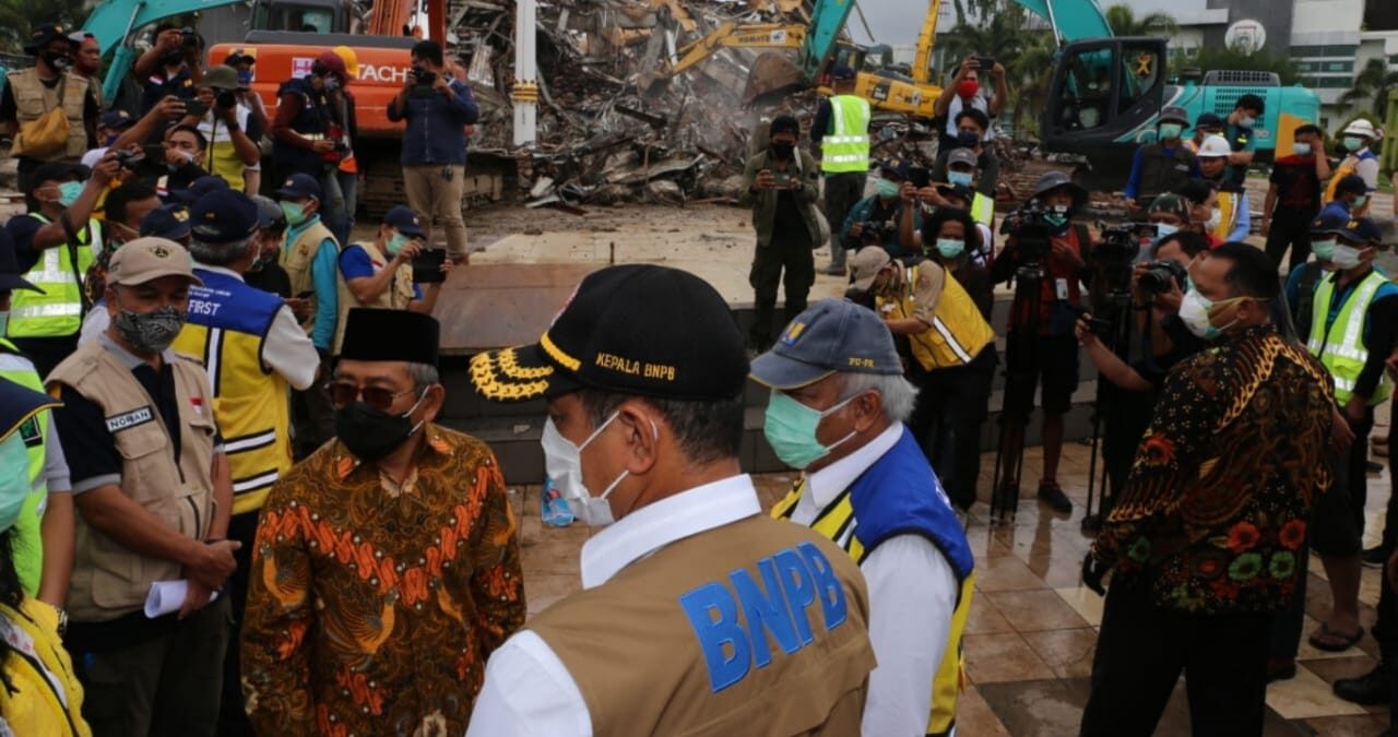 Menteri PUPR Gerak Cepat Penanganan Darurat Bencana Mamuju
