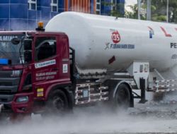 Truk Muatan LPG 15 Ton Milik Pertamina Alami Kebocoran di Aceh