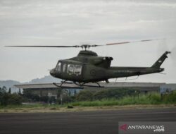 TNI AD Terima Helikopter Bell 412EPI Dari PT Dirgantara Indonesia