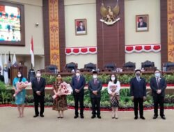 Hadiri Rapat Paripurna DPRD Sulut, Gubernur Olly Ajak Seluruh Lapisan Bersinergis