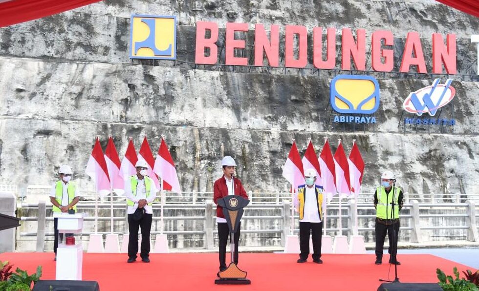 Presiden Resmikan Bendungan Tapin Kalimantan Selatan