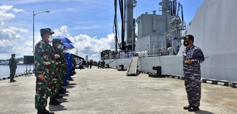 KRI Tarakan-905 Perkuat Pangkalan Koarmada III TNI AL