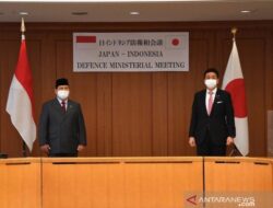 Perkuat Bilateral, Menhan Prabowo Bertemu Menhan Jepang