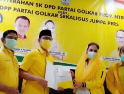 H Mohan Roliskana Resmi Pimpin DPD Golkar NTB