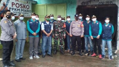 Satgas Covid-19 Desa Rawa Kidang Blusukan