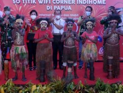 Selebrasi 50 Wifi.id Corner IndiHome di Papua, Telkom Siap Sambut PON XX