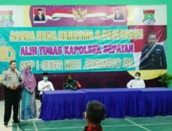 Tasyakuran dan Buka Bersama Iringi Pelepasan Kapolsek Sepatan