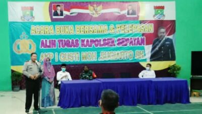 Pelepasan Kapolsek Sepatan