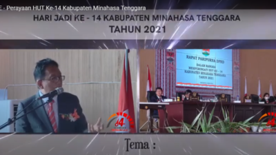 HUT Minahasa Tenggara Ke-14, Silangen akui Bupati Mitra