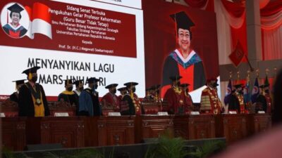 Orasi Ilmiah Megawati, Pemimpin Harus Bersentuhan Dengan Rakyat