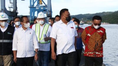 Menteri Investasi Bahlil dan Gubernur Sulut Tinjau Langsung KEK Bitung