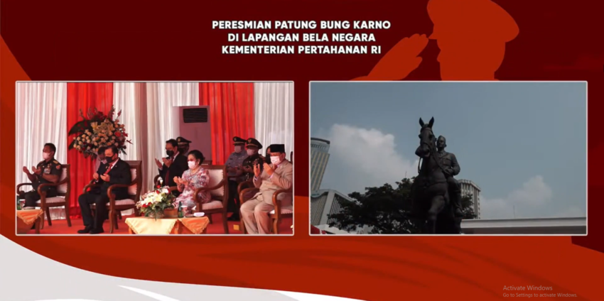 Patung Bung karno Kemhan