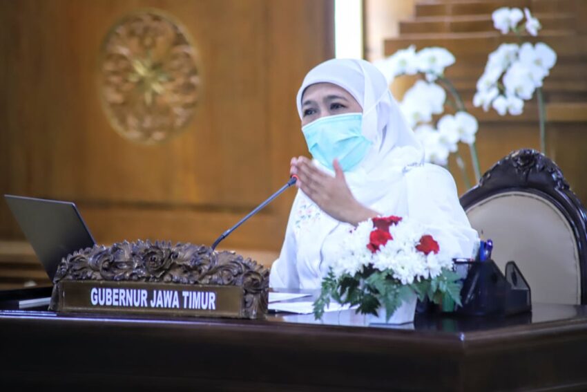 Gubernur Khofifah Negatif Covid-19