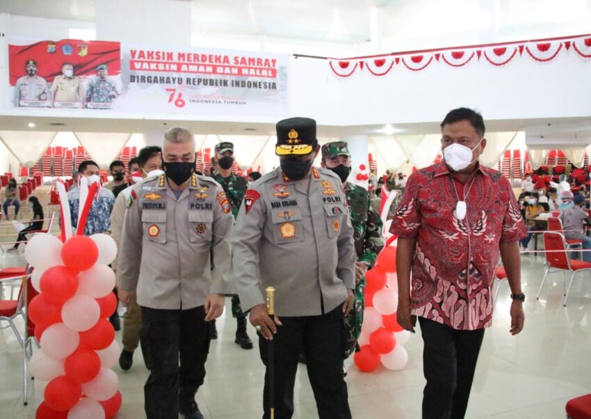 Vaksinasi Merdeka Samrat