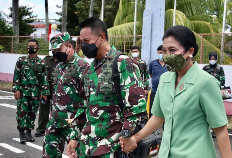 Kasad Andika Perkasa di Bumi Nyiur Melambai