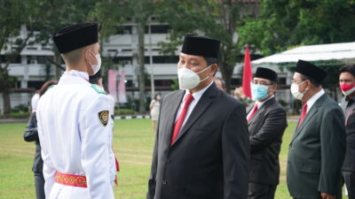 Wagub Steven Jadi Pembina Upacara Pengukuhan Paskibraka Sulut