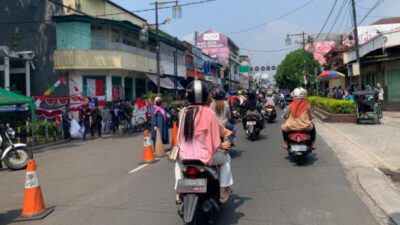 Polres Cianjur Terapkan Sistem Ganjil Genap di Jalan Mangunsarkoro