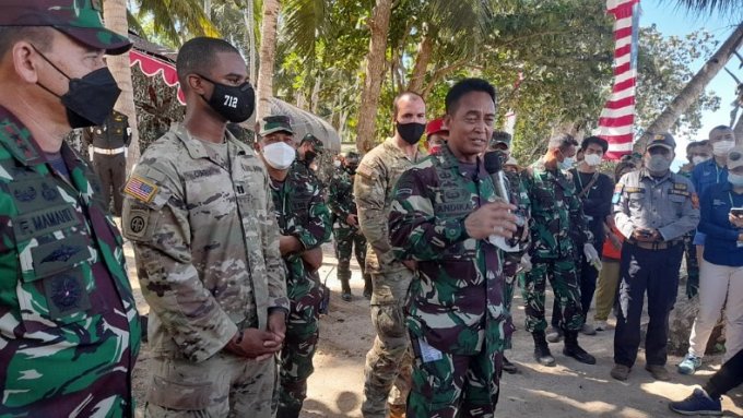 Kasad Andika Perkasa di Bumi Nyiur Melambai