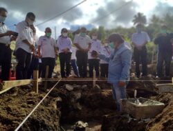 Bupati Minahasa Tenggara Bangun Rumah Warga Terdampak Bencana