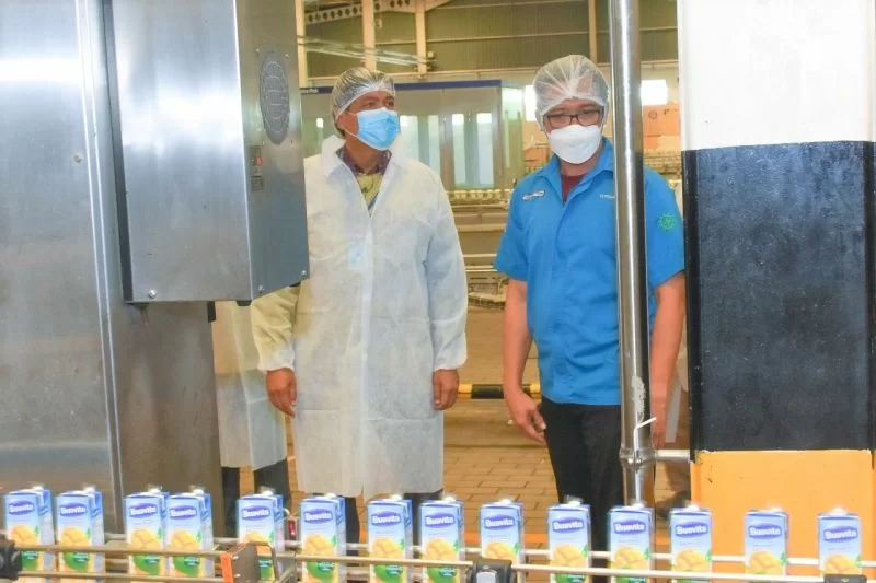 Kementerian Perindustrian konsisten mendorong pengembangan industri pengolahan buah, termasuk untuk menghasilkan produk minuman,