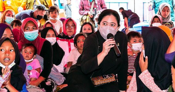 Puan Maharani Temui Anak