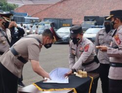 Wakapolres Pandeglang Kompol Rahmat Sampurno Dimutasi