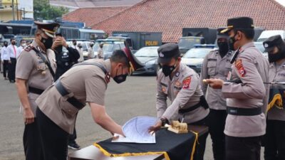 Wakapolres Pandeglang Kompol Rahmat Sampurno Dimutasi